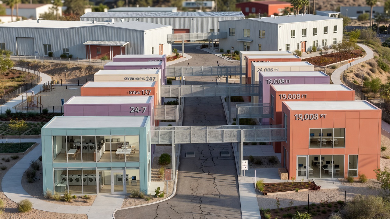 Converted Palm Springs Warehouses Win National Design Recognition for Shelter Model