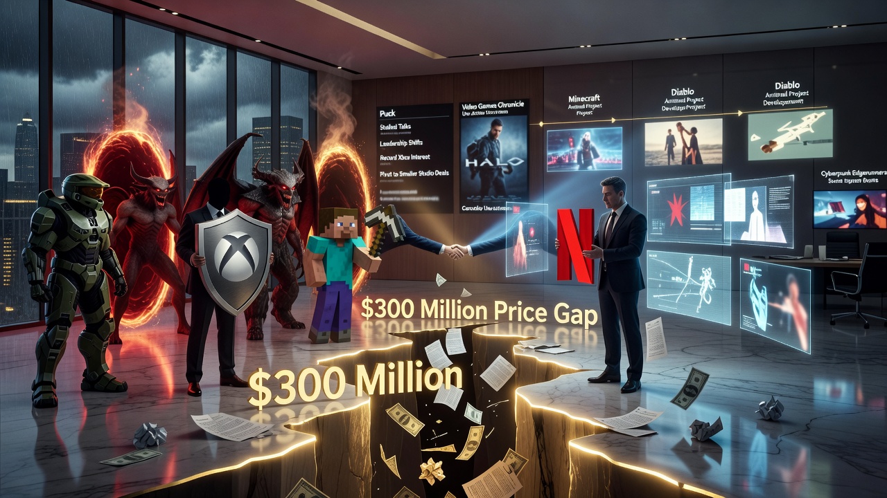 Xbox-Netflix TV Deal Collapses Over $300 Million Price Gap